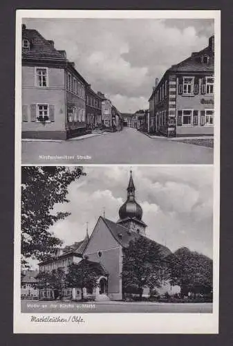 08747 Ak Marktleuthen Obfr. Kirchenlamnitzer Strasse