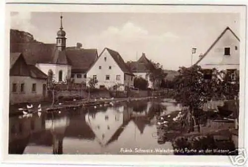 09402 Ak Fränkische Schweiz Waischenfeld um 1940