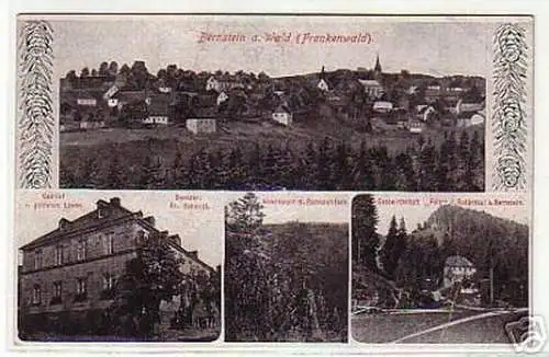 10779 Mehrbild Ak Bernstein am Wald Gasthof usw. 1929