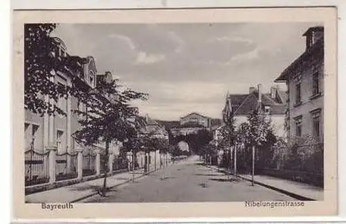 25120 Ak Bayreuth Nibelungenstraße 1924