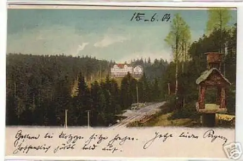 06615 Ak Hotel & Kurhaus Sand (Amt Bühl) 1904