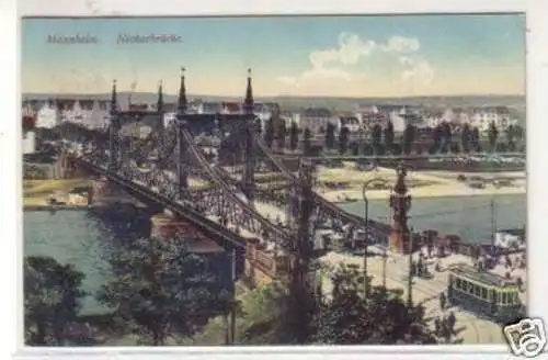 15700 Ak Mannheim Neckarbrücke 1911