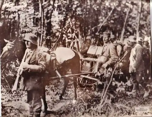 106469 großes Original Propaganda Foto "Montdidier & Noyon" 1. Weltkrieg