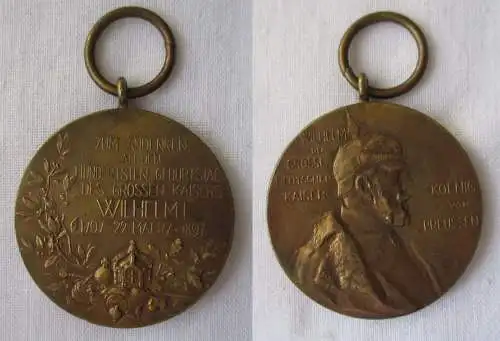 Alte Preussen Centenar Medaille 1897 (165967)