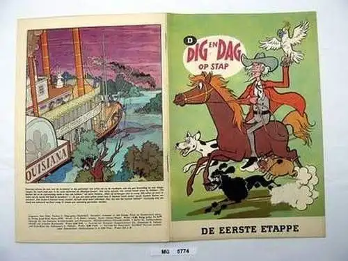 MOSAIK/ Die Digedags/ Holland DIG en Dag op Stap Heft D "De eerste Etappe"