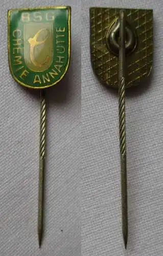 DDR Sport Anstecknadel Mitgliedsabzeichen BSG Chemie Annahütte (143876)