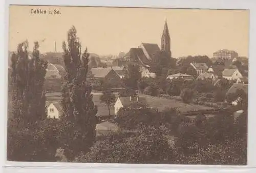 24332 Ak Dahlen in Sachen - Blick auf die Stadt 1929