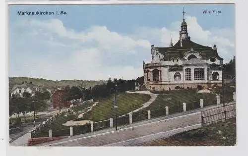 93502 Feldpost AK Markneukirchen in Sachsen - Villa Merz 1918