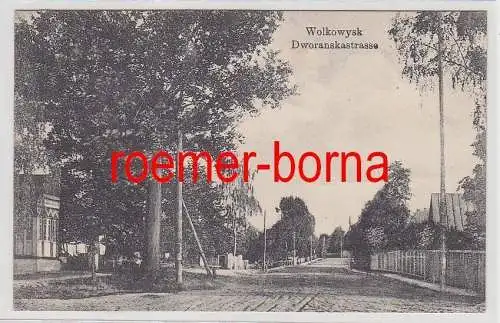 60755 Ak Wolkowysk Waukawysk Dworanskastrasse um 1940