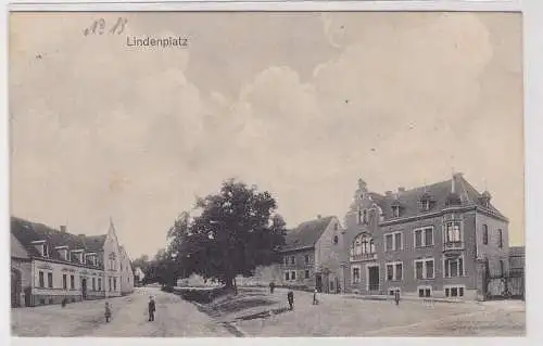 908532 Ak Kleinschierstedt - Partie am Lindenplatz 1924