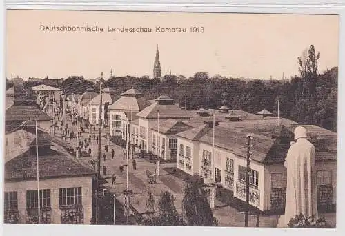 88925 Ak Deutschböhmische Landesschau Komotau Chomutov 1913