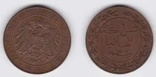 1 Pesa Kupfer Münze Deutsch Ostafrika 1890  (155871)