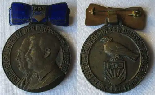 DDR Medaille Friedensaufgebot der Deutschen Jugend FDJ 1950 (105285)