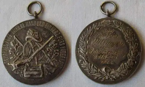 seltene Medaille 300 Jahrfeier Wittingen Schützenkönig 1922 (156572)