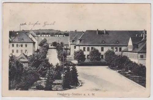 901476 AK Heuberg-Stetten a.k. M. - Straßenansicht 1927