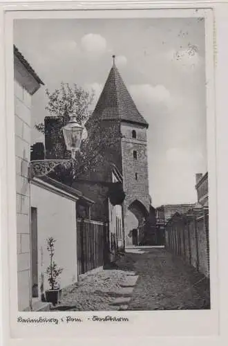 54186 Ak Lauenburg Lębork in Pommern Stockturm 1939