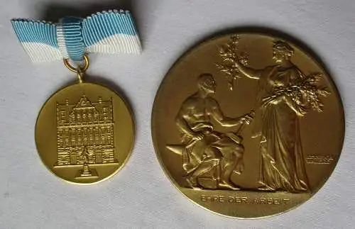 Medaille langjährige Treue Dienste vom bayerischen Industriellen Verband /140875