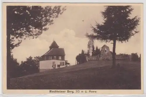 65503 Ak Riechheimer Berg 513 m über dem Meere bei Erfurt 1933