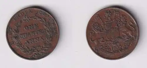 1/4 Anna Kupfer Münze East India Company 1835 (147213)