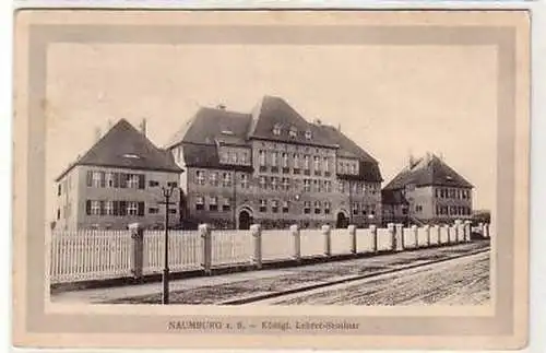 40853 Ak Naumburg königliches Lehrer Seminar 1914