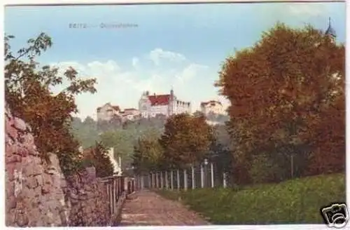 25258 Ak Zeitz Oberrealschule 1915