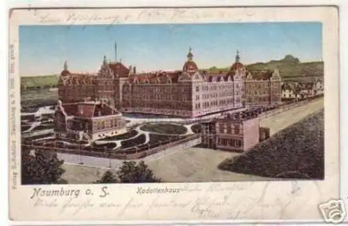 19539 Ak Naumburg an der Saale Kadettenhaus 1901