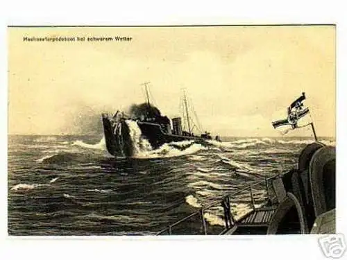 rare Ak deutsches Hochseetorpedoboot G171 um 1915