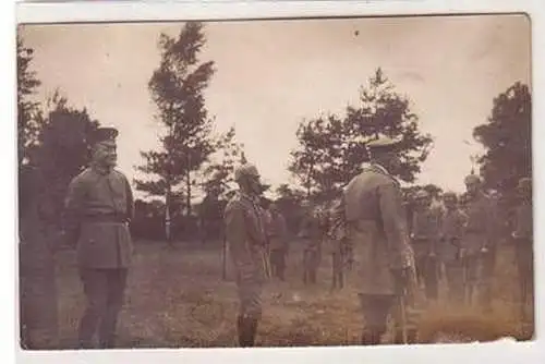 50955 Foto Ak Generalfeldmarschall von Hindenburg an der Front im 1. Weltkrieg