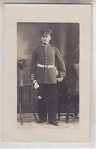 63695 Foto Ak Krekow bei Stettin Soldat des S.B. 5. Komp.E. Gren.R.2, 1914