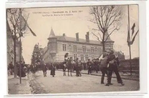 34377 Ak Vervins (Aisne) Cavalcade du 2. April 1911