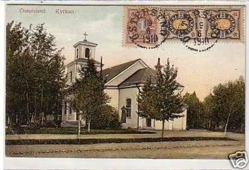 33518 Ak Östersund Kyrkan Schweden 1910