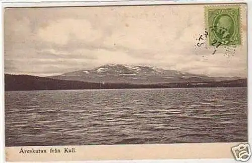 33514 Ak Åre Äreskutan frän Kall Schweden 1909