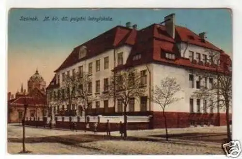 30782 Ak Szolnok M. Kir.áll. Polgári Leányiskola 1915