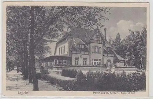 55033 Ak Lehrte Parkhaus R. Kittler um 1930