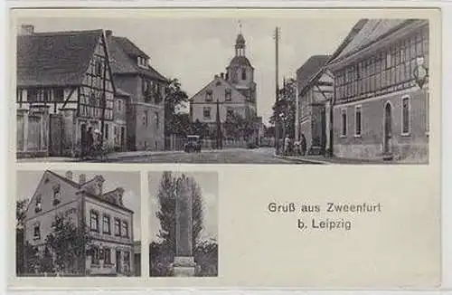 55845 Mehrbild Ak Gruß aus Zweenfurt bei Leipzig 1935