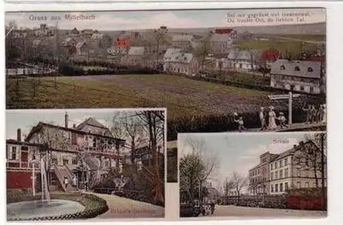 56510 Mehrbild Ak Gruß aus Mittelbach Gasthos usw. 1912