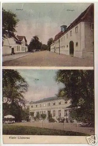 07060 Ak Klein-Liebenau bei Leipzig Gasthof usw. 1912