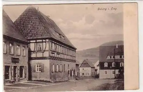 56605 Ak Geising im Erzgebirge Ortsansicht 1909