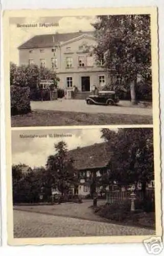 04175 Ak Ebersdorf bei Löbau in Sachsen 1936