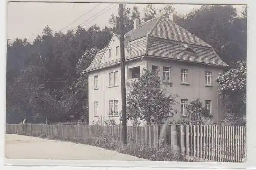 68182 Foto Ak Reinsberg / Nossen Wohnhaus um 1920