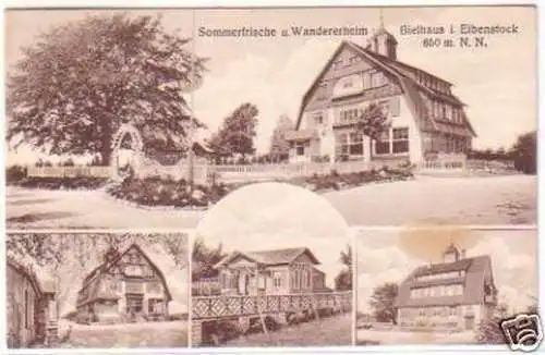 28958 Ak Wandererheim Bielhaus in Eibenstock 1920