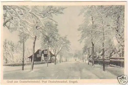 28304 Ak Gruß aus Deutscheinsiedel im Erzgebirge 1928