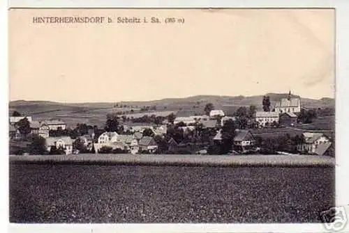 17290 Ak Hinterhermsdorf bei Sebnitz in Sachsen um 1910