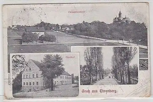 16807 Mehrbild Ak Gruß aus Ehrenberg S.-A. Gasthof usw. um 1910