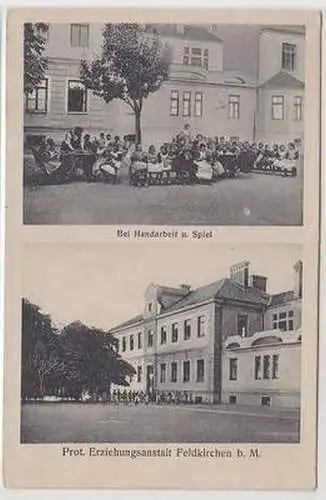 53115 Mehrbild Ak Feldkirchen b. M. Prot. Erziehungsanstalt 1919