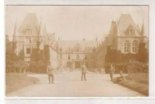 19715 Foto Schloss in Marchaise France 1. WK um 1916