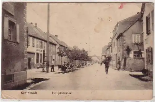 45511 Feldpost Ak Kestenholz Hauptstrasse 1918