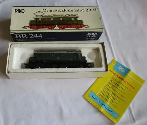 Piko Spur H0 1/87 Nr. 5/6201 E-Lok BR 244 068-3 der DR OVP (164805)