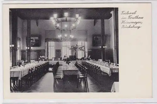 88803 AK Festsaal im Forsthaus Heinemeyer, Bückeburg um 1930