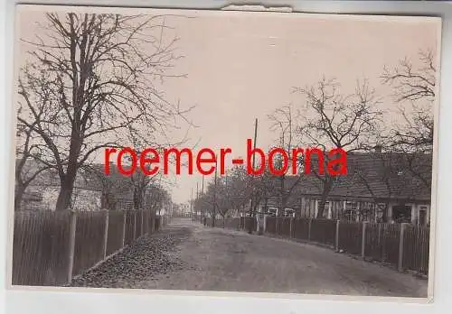 76246 Original Foto Röderau Sandbergstrasse um 1930